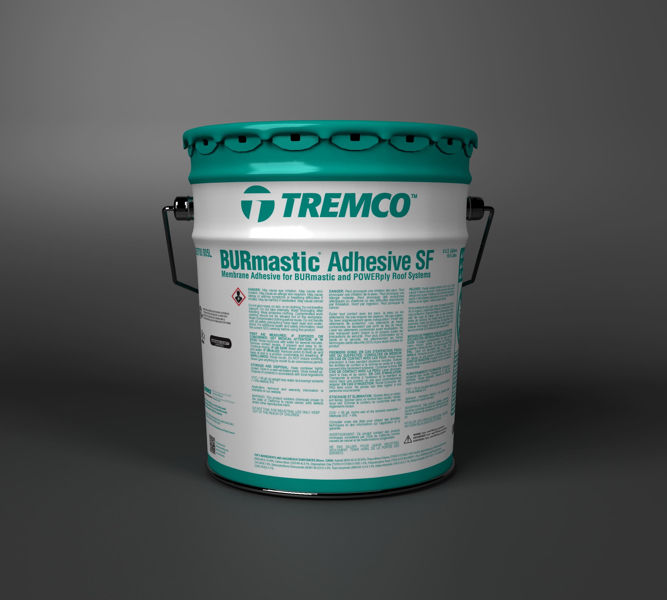 Primary image of BURmastic® Adhesive SF (Solvent Free)